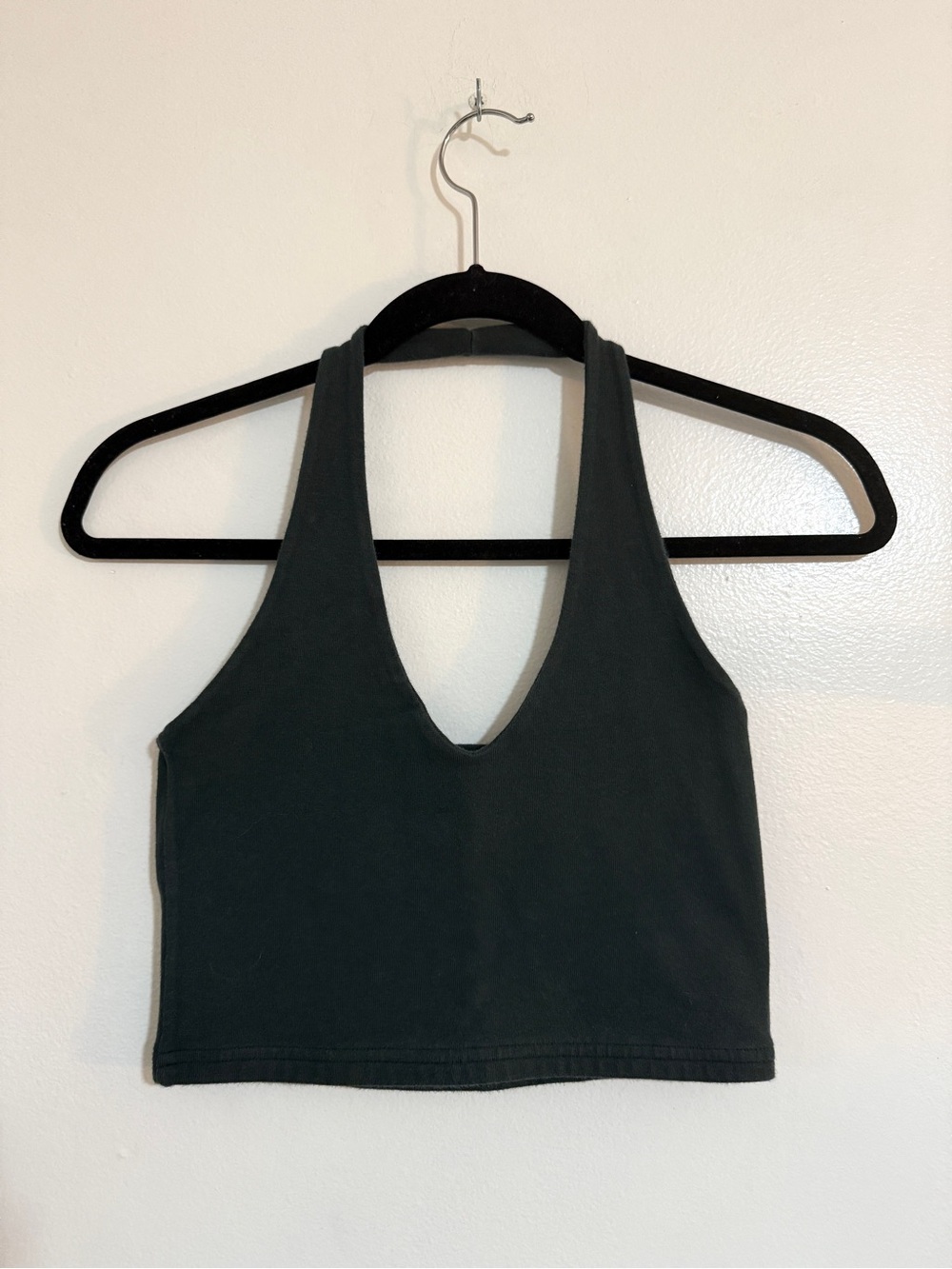 Brandy Melville cropped halter top